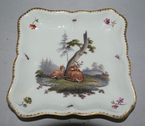 Meissen schale jagdgeschirr - meissen,