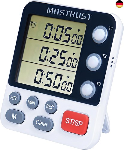 Digitaler dual küchen timer - digitaler, dual-küchen-timer