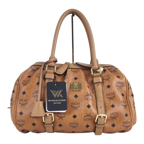Mcm visetos boston cognac - mcm,