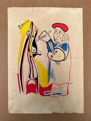 Pablo picasso - pablo, (handgemacht)