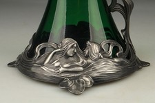 Jugendstil Weinkaraffe -