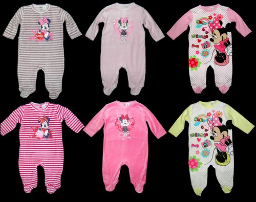Schlafanzug minnie strampler - schlafanzug,