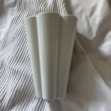 Arzberg Vase Weiß Wellig Wie