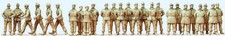 Preiser 72535 1/72 Unlackiert Deutsche Eidgenössisches Streitkräfte (26) (Set)