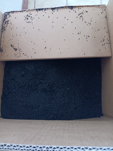 20kg gummigranulat schwarz - 20kg,