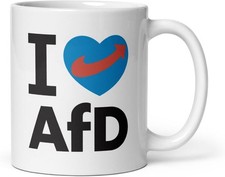 I Love AfD Tasse –