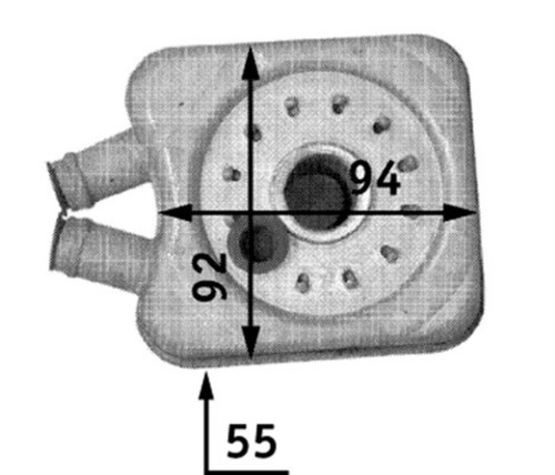 Mahle ölkühler motoröl - motoröl, clc