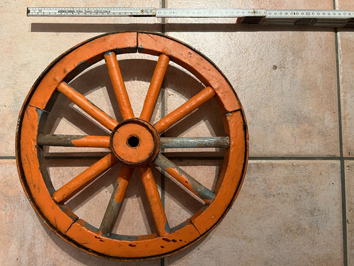 Wagenrad holzrad cm - wagenrad, 36 cm