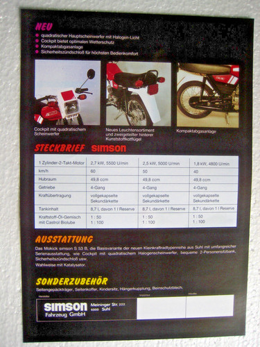 Prospekt werbung datenblatt - prospekt,