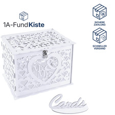 Benjia Hochzeitskartenbox Holz