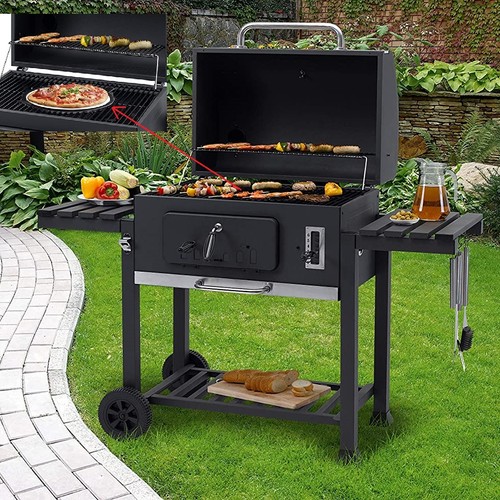 Holzkohlegrill grillwagen xxl - holzkohlegrill,