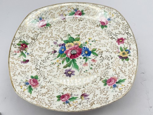 Vintage blumen chintz - vintage,