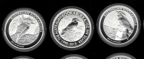 Unze silber kookaburra 2014 - 1,