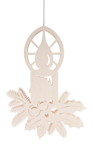 Fensterschmuck kerze mit - fensterschmuck,