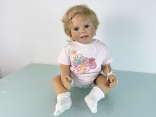 Künstlerpuppe Regina Swialkowski Vinyl Puppe 60 cm. Top Zustand