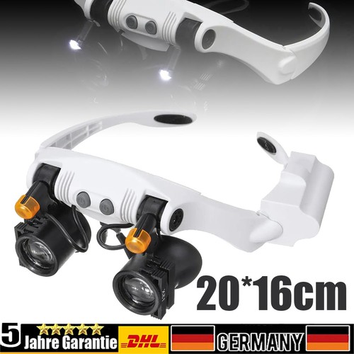 Profi led stirnlupe - led, kopflupe