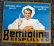 Bechtolina Eis Blechschild Um