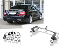 Fox Duplex Sportauspuff Mercedes C-Klasse W204 S204 4-Zylinder Limo und T-Mo