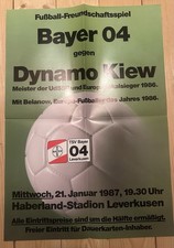 Plakat 1987 Bayer 04