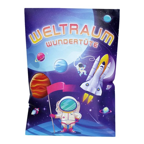 Weltraum wundertüte gefüllt - wundertüte,