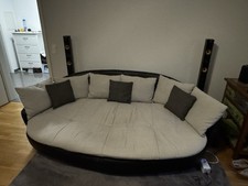 Big Sofa Grau Schwarz