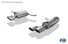  Duplex Sportauspuff Mercedes C-Klasse W204 S204 6-Zylinder Limo u. T-Mo
