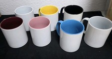 Sublimationstasse Set 7 Farben