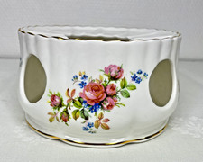 Ø Vintage ROYAL ALBERT # Bone China # England # MOSS ROSE # Stövchen
