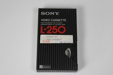 Vintage Sony Betamax L-250 Videokassette – Antike Videokassette aus den 1980er