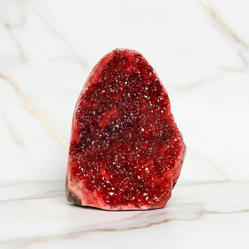 Rote amethystdruse 5cm - rote,