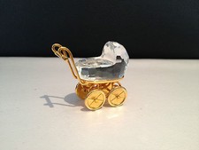 SWAROVSKI FIGUR SONDERANGEBOT Kinderwagen 4 cm ! Top Zustand !