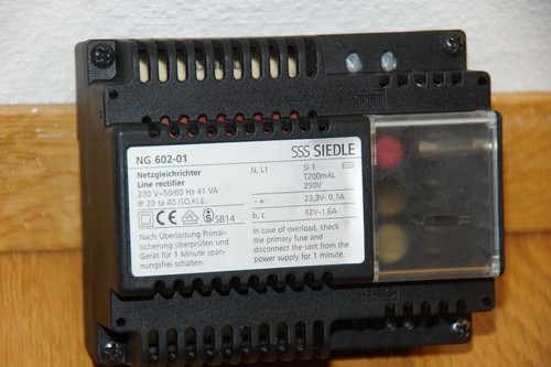 Siedle 602 netzgerät - siedle, 602-01