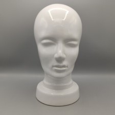 Keramik Kopf Perückenkopf