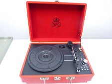 GPO Vinyl Tragbarer Plattenspieler Koffer mit eingebauten Lautsprechern