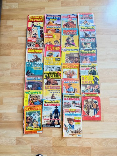 Große western heftsammlung - große,