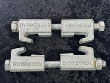 2x Rohrssen Gerüstkupplung Verbindungselement Gerüstbau zum verbinden ca 20cm