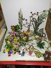 Pflanzen+Blumen für Bastler-Blumenladen-Garten-Puppenhaus-Puppenstube