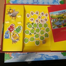 Achtung frecher Frosch - Spiel Kinderspiel ab 6 Jahre Playland 2-4 Spieler OVP