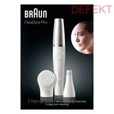 Braun FaceSpa Pro SE910 Gesichtsreiniger Epilierer 2-in-1 Massagebürste DEFEKT