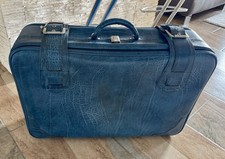 Hepco Koffer / Reisekoffer ? Blau, 70x50x20 cm, Vintage/ Retro