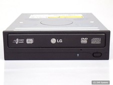 LG GSA-H62N SATA Super Multi CD DVD+/-RW DL Laufwerk Brenner Schwarze Blende, 1A