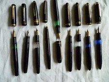 9  Kolbenfüller Füller Füllfederhalter antik