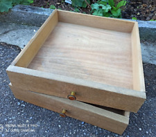 2er Set alter Holz Schubladen