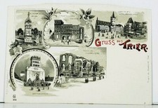 Gruss aus Trier Germany c1890s