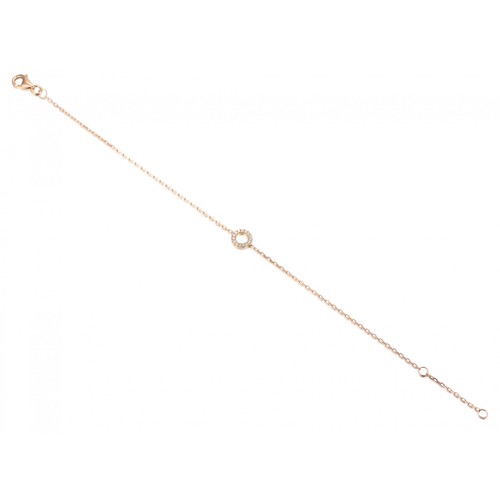 Damenarmband rotgold - kt,