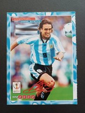 Gabriel Batistuta Argentinien AS Rom AC Florenz WM 2002 Bravo Autogrammkarte 