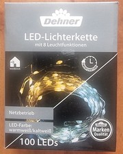LED Lichterkette Strom 100