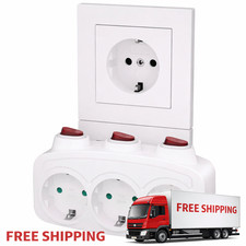 3-Fach Steckdosenleiste EU mit