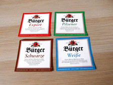 4 Bieretiketten  Brauerei Farny aus Kisslegg  BE 65 Serie Ki  11 - 2025