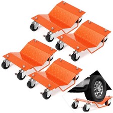 Rangierhilfe Rangierroller Rangierheber Rangierwagen Wagenheber Auto PKW 4 Stück